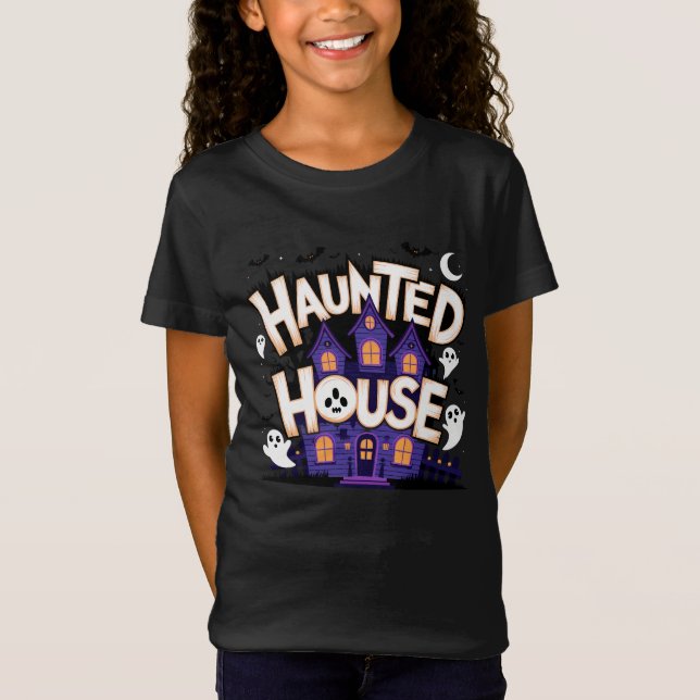 Halloween - Hütte T-Shirt (Vorderseite)