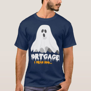 Halloween Hypothek I Gemein Boo Funny Ghost T-Shirt