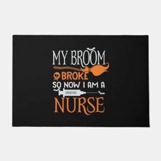 Halloween I Am A Nurse Birthday Fußmatte