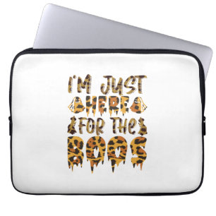 Halloween I am Just Here For The Boos Birthday Laptopschutzhülle