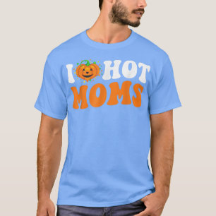 Halloween I Liebe Hot Mamas Funny Pumpkin Herz Lie T-Shirt