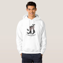 Halloween I Riech Children Funny Niedlich Ghost Bo Hoodie
