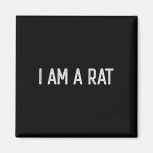 Halloween Ich bin ein Rat Funny Rats Lover I Heart Magnet