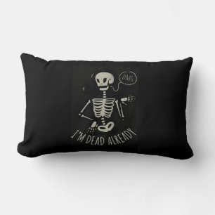 Halloween Ich bin schon Lendenkissen