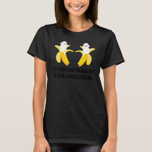 Halloween ich komme, um deine Lunchboxen Banane zu T-Shirt