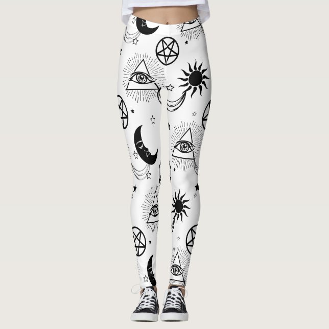 halloween illuminatauge leggings (Vorderseite)