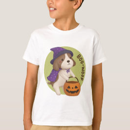 Halloween Illustration: Boo-Woof (Beagle) T-Shirt