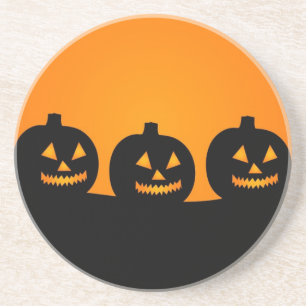 Halloween Illustration Getränkeuntersetzer