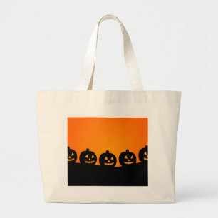 Halloween Illustration Jumbo Stoffbeutel