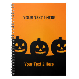 Halloween Illustration Notizblock