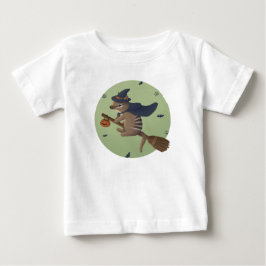 Halloween-Illustration: Zauberzahl Baby T-shirt