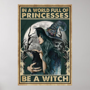 Halloween in einer Welt voller Prinzessinnen ist e Poster