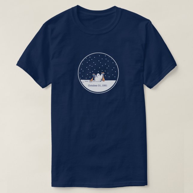 Halloween in Minnesota (31. Oktober 1991) T-Shirt (Design vorne)