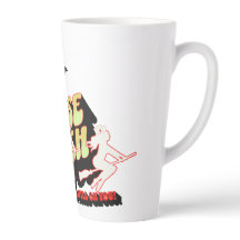 Halloween Infirmière sorcière Latte Mug