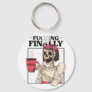Halloween Ing Schließlich Bridesmaid Skeleton Bach Schlüsselanhänger