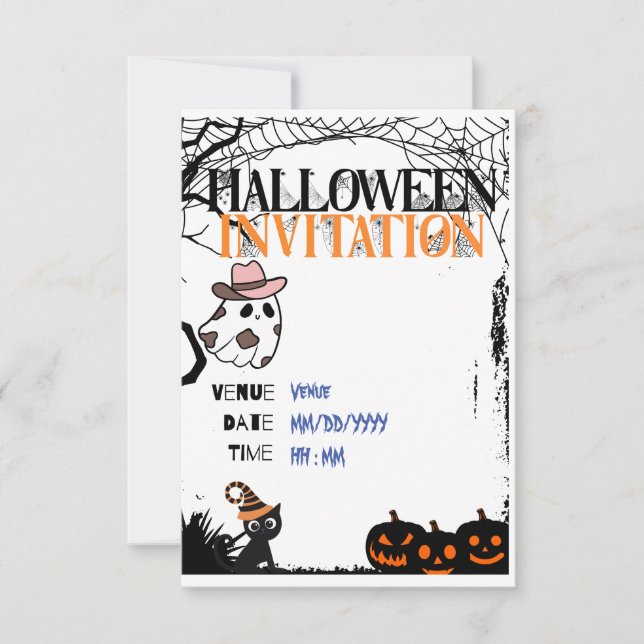 Halloween invitation 03 (Devant)