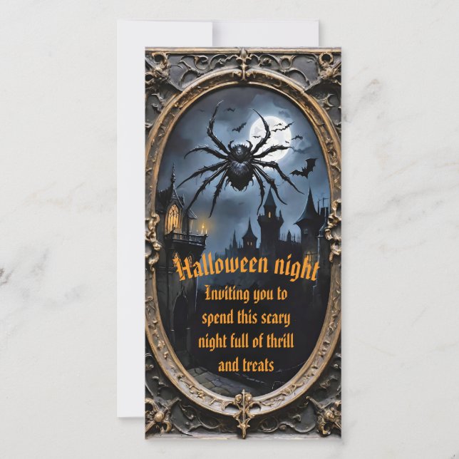 Halloween Invitation cards (Vorderseite)