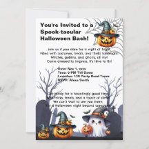 Halloween Invitations Party