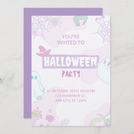 Halloween Invite Einladung