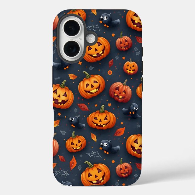 Halloween-iPhone16-Fall iPhone 16 Hülle (Rückseite)