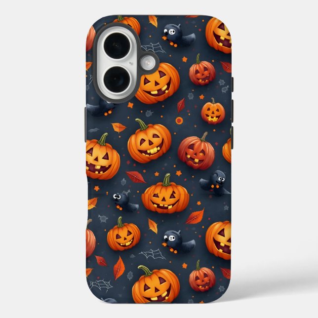 Halloween-iPhone16-Fall iPhone 16 Hülle (Rückseite)