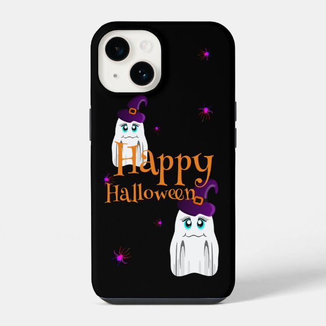 Halloween iPhone 14 Hülle (Rückseite)