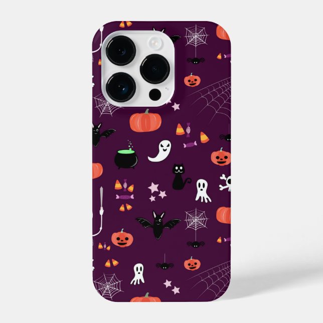 Halloween iPhone 14 Pro Hülle (Rückseite)