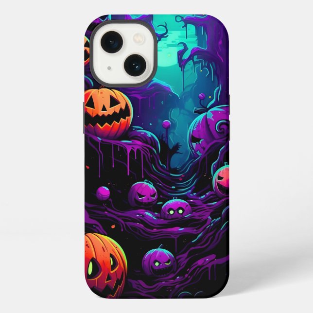 Halloween iPhone Hülle (Rückseite)