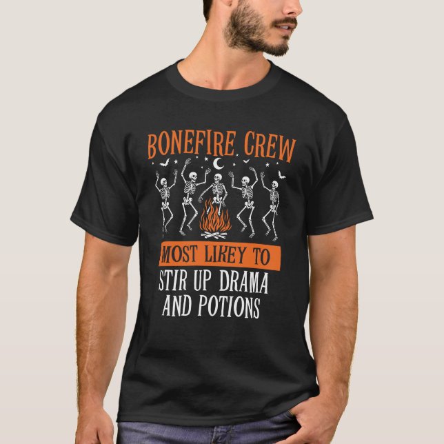 Halloween ist am ehesten für eine Gruppe passend S T-Shirt (Vorderseite)