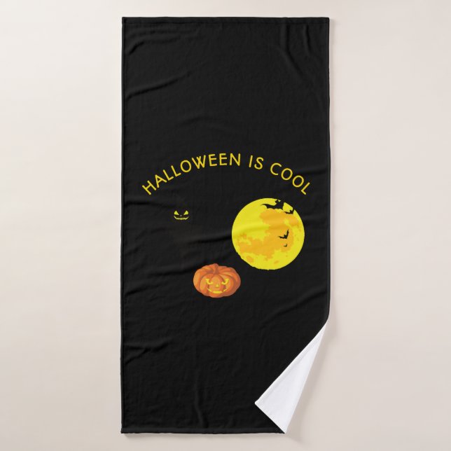Halloween ist cool badehandtuch (Badehandtuch)
