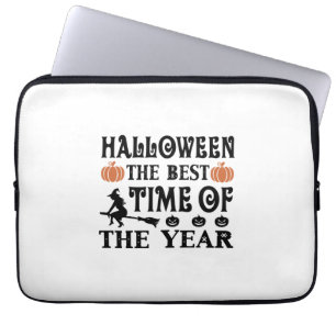 Halloween ist die beste Zeit des Jahres Laptopschutzhülle
