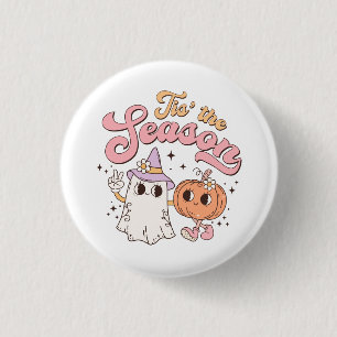 Halloween ist die Saison Button