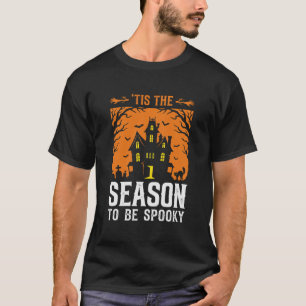 Halloween ist die Saison, um ein gruseliger Entwur T-Shirt