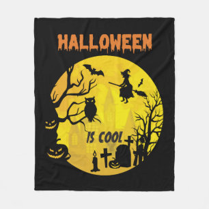 Halloween ist ein cooles Halloween-Geschenk Fleecedecke