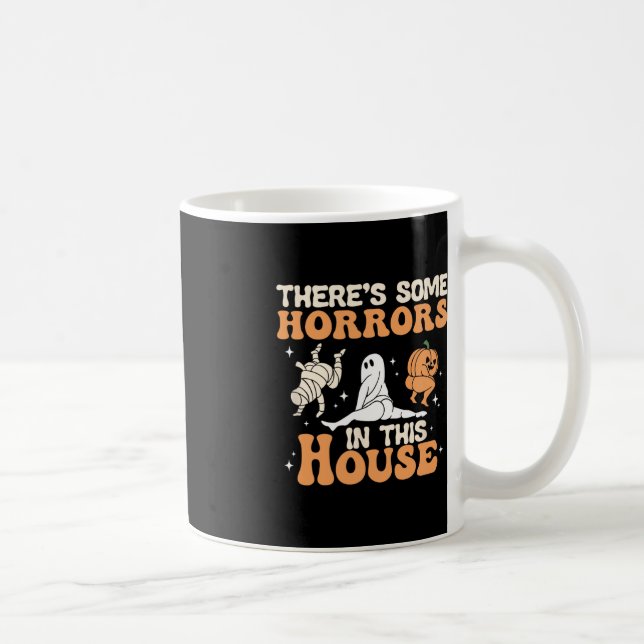 Halloween ist ein paar Horror in diesem Haus Kaffeetasse (Rechts)