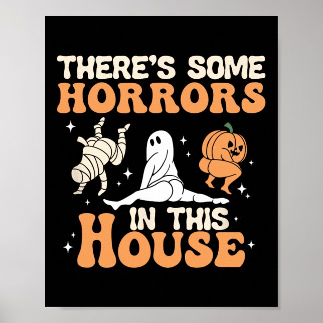 Halloween ist ein paar Horror in diesem Haus Poster (Vorne)