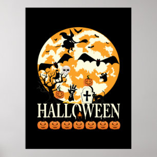 Halloween ist eine Welt, in der es Oktober gibt Poster