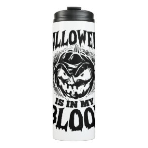 Halloween ist in meinem Blut - Halloween Pumpkin H Thermosbecher