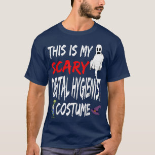 Halloween ist mein Beängstigender Zahnarzt-Costum T-Shirt