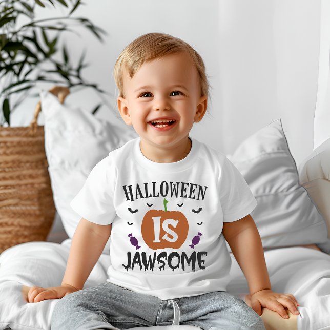 Halloween ist phantastisch baby t-shirt (Von Creator hochgeladen)