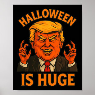 Halloween ist riesig  poster