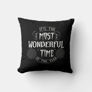 Halloween It is The Most Wonderful Time Birthday Kissen