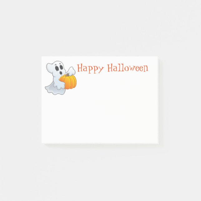 Halloween-it-Notes Post-it Klebezettel (Vorderseite)