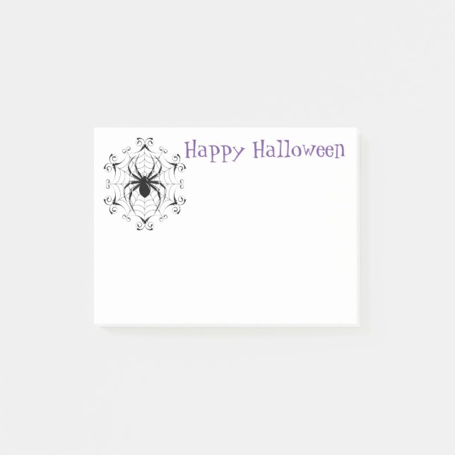 Halloween-it-Notes Post-it Klebezettel (Vorderseite)