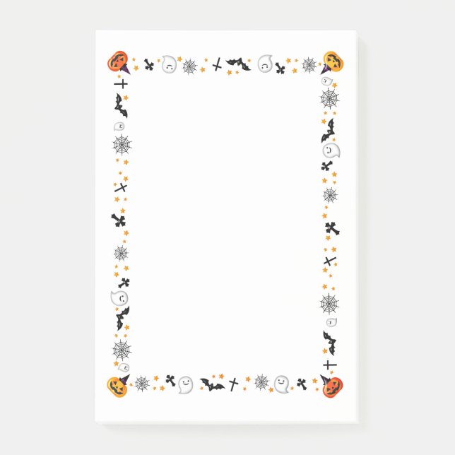 Halloween-it-Notes - Post-it-Notes Post-it Klebezettel (Vorderseite)