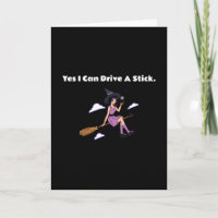 Halloween - Ja, ich kann einen Stick fahren