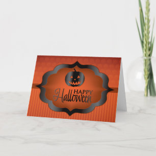 Halloween-Jack Karte