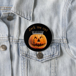 Halloween "Jack Me Up" Button