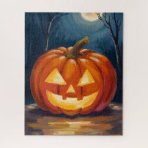 Halloween Jack-O-Lantern-Kürbis