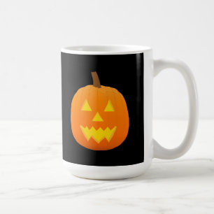 Halloween: Jack-O-Lantern: Kürbis Tasse